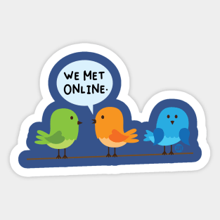 MET ONLINE Sticker